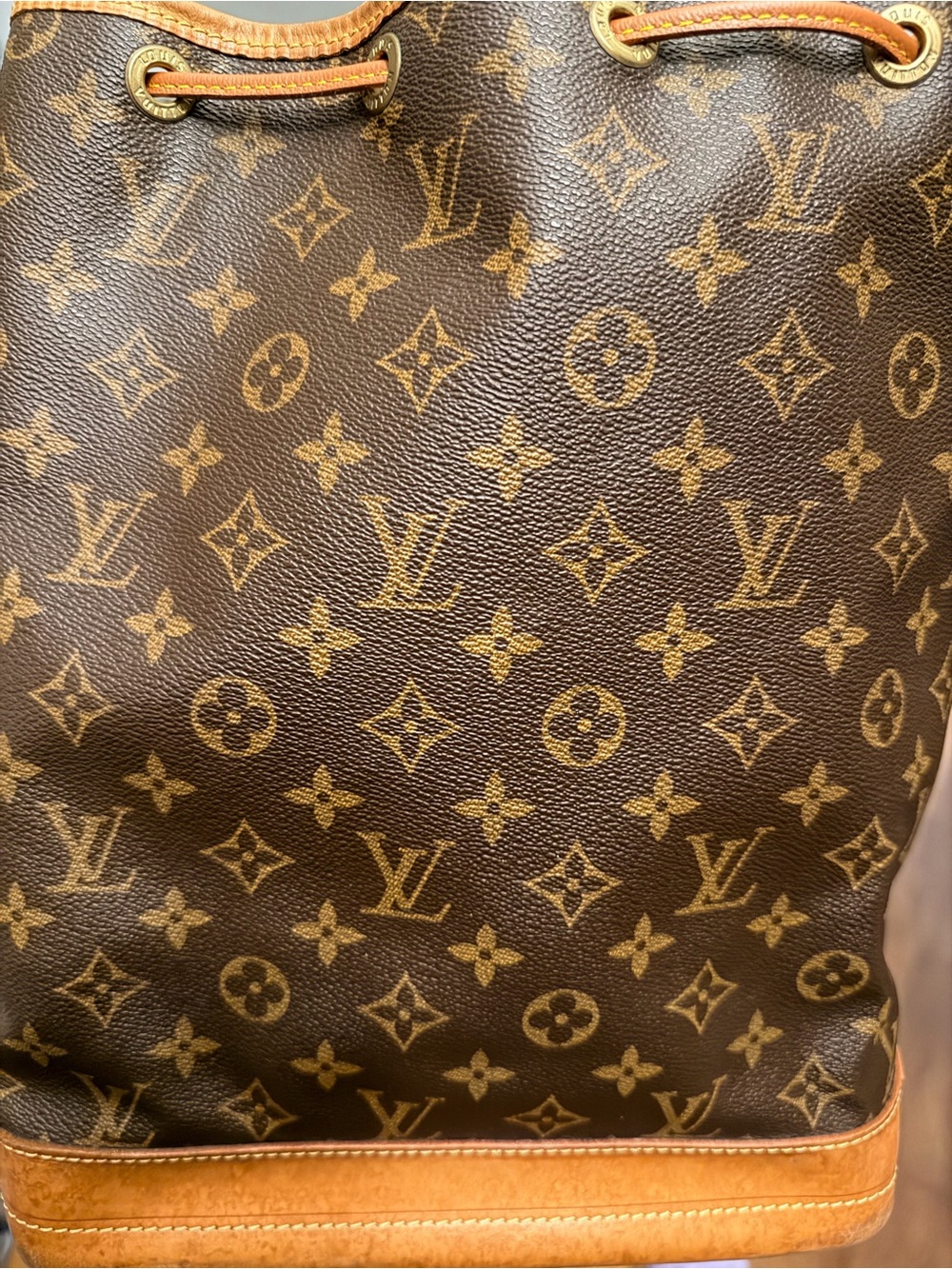 Louis Vuitton Monogram Canvas Drawstring Bucket Bag Neo Noe GM vintage - Picture 11 of 12